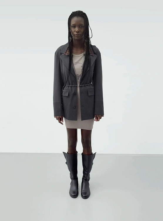 Пиджак MADFRENZY Mad Grey