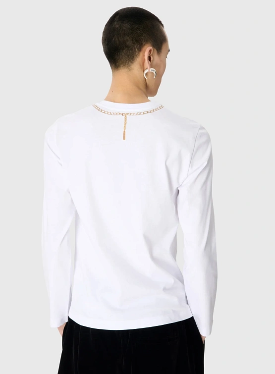 Лонгслив Marine Serre Trompe L’oiel Jewelry White