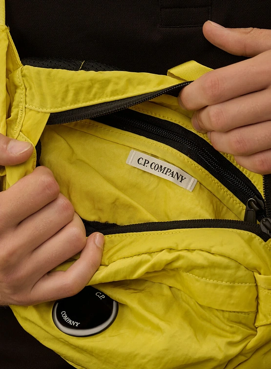 Сумка C.P. Company Nylon B Lens Crossbody Green Sheen