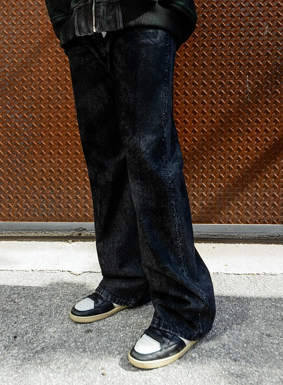 Джинсы ALCHEMIST Dean Patch Dark Indigo