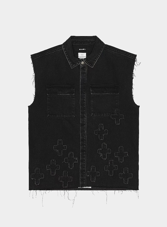 Жилет Ksubi Kut Off Shirt Kraftwork Black