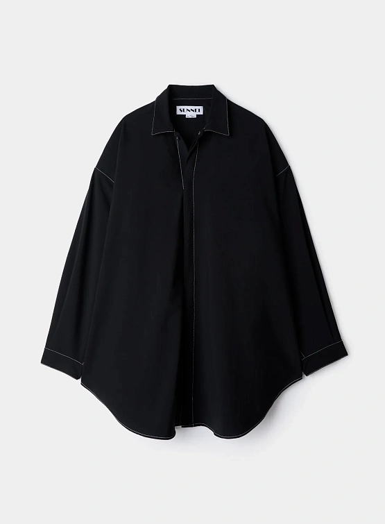 Рубашка Sunnei Mega Over Shirt Black