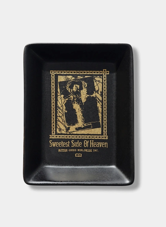 Пепельница Butter Goods Heaven Ceramic Tray Black