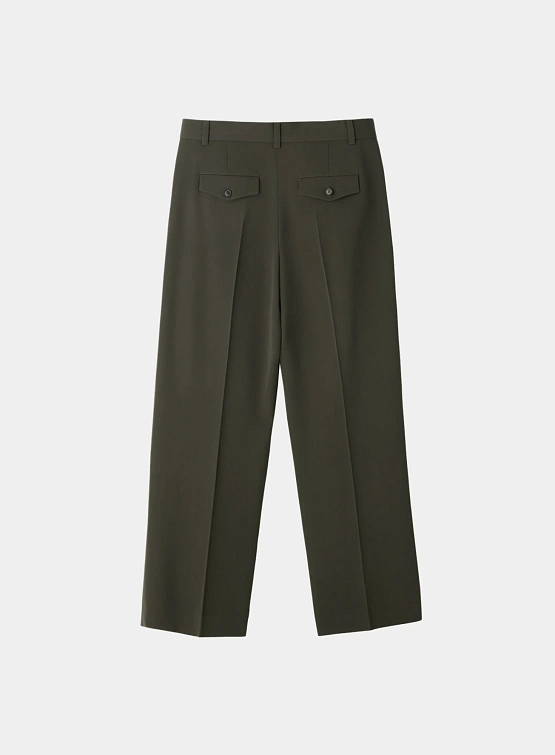 Брюки Recto Styrene Tuck Charcoal Grey