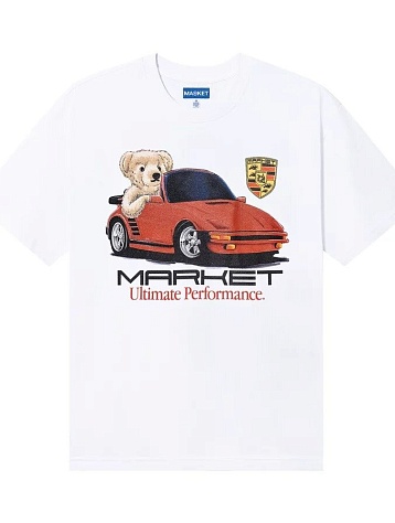 Футболка MARKET Ultimate Performance Bear T-Shirt Earth