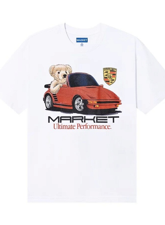 Футболка MARKET Ultimate Performance Bear T-Shirt Earth