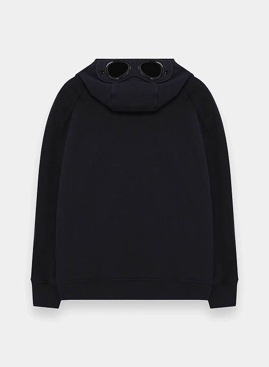 Зип-худи C.P. Company Diagonal Raised Fleece Total Eclipse