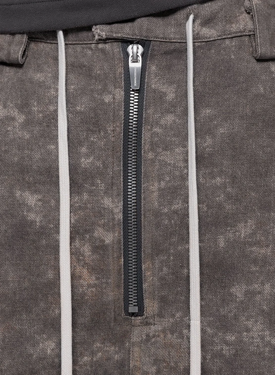 Шорты ARNODEFRANCE Concrete Denim Baggy Washed Black