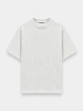 Женская футболка Peter Do Creased Oversized Tee White