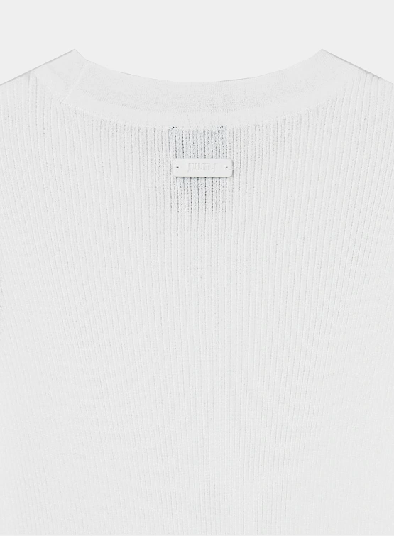 Женский пуловер JUUN.J See Through Round Neck White