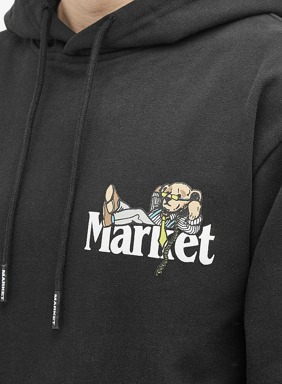 Худи MARKET Better Call Bear Hoodie Black