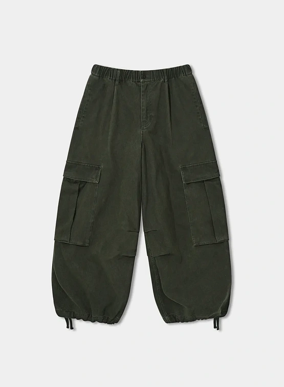 Брюки ANGLAN Twill Cargo Balloon Khaki