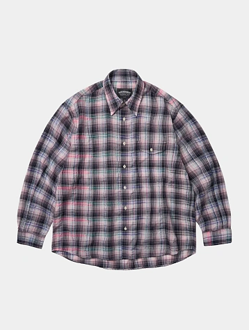 Рубашка FrizmWORKS Uneven Check Pink