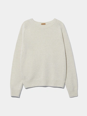 Женский свитер LE17SEPTEMBRE Cashmere Blend Raglan Oatmeal