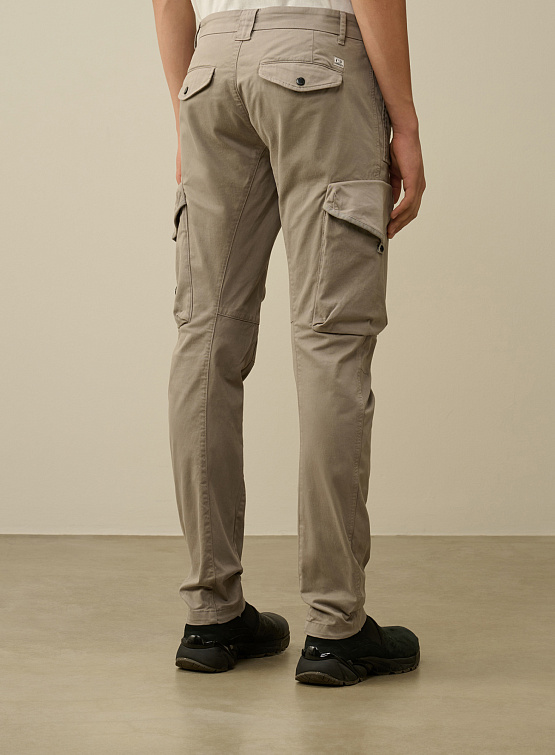 Брюки C.P. Company Stretch Sateen Ergonomic Lens Khaki