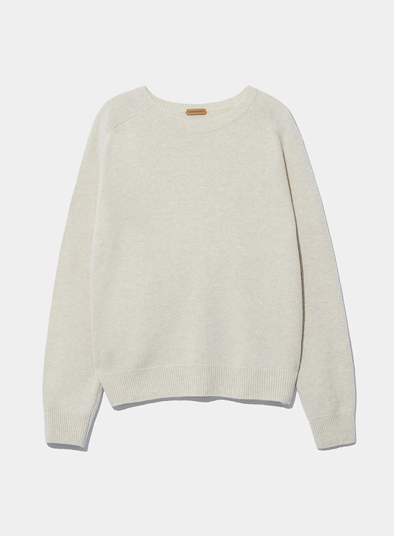 Женский свитер LE17SEPTEMBRE Cashmere Blend Raglan Oatmeal