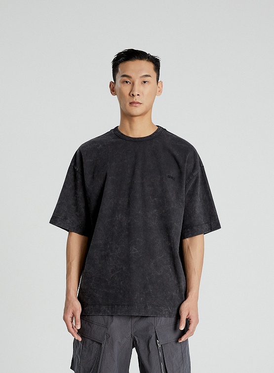 Футболка JUUN.J Dyed Short Sleeve T-Shirt Gray
