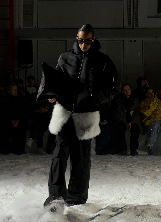 Там, где прошлась метель: показ 3.PARADIS FW’25