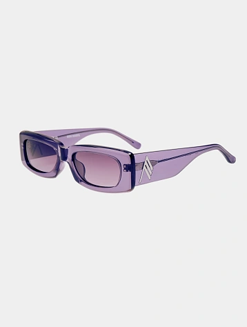 Очки THE ATTICO x Linda Farrow Mini Marfa Purple