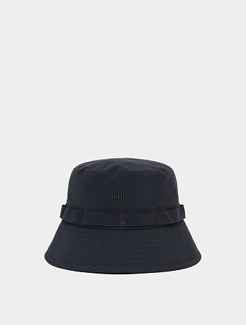 Панама JUUN.J Nylon Bucket Hat Grey