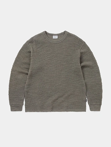 Свитер thisisneverthat Wool Crochet Knit Beige