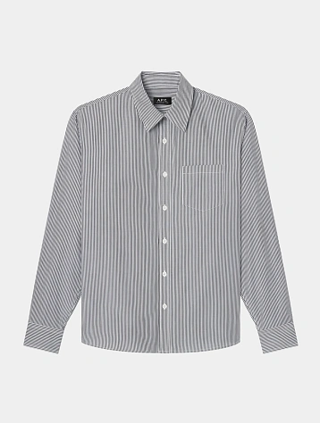 Рубашка A.P.C. Owen Noir