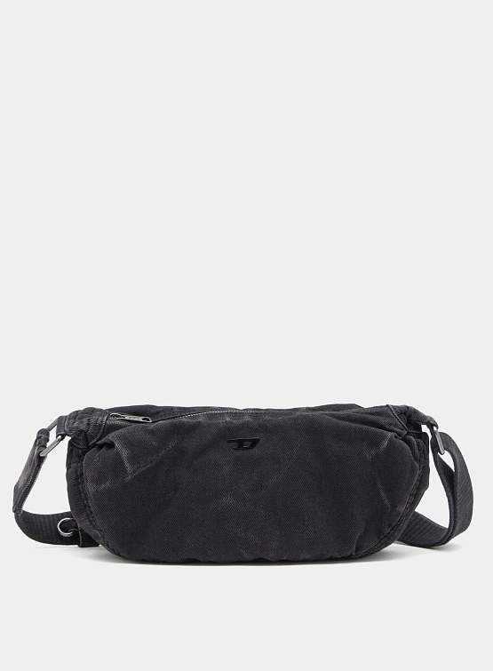 Сумка Diesel Denim Rave Crossbody Black