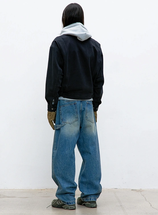 Джинсы COOR Dusty 5 Pocket Carpenter Washed Indigo