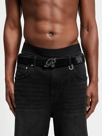 Ремень RETERNITY Pony Fur Belt Black