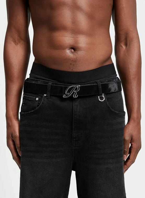 Ремень RETERNITY Pony Fur Belt Black