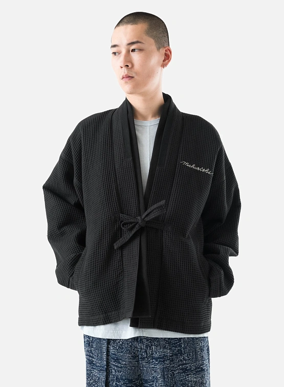 Кимоно MAHARISHI 6241 Embroidered Waffle Black