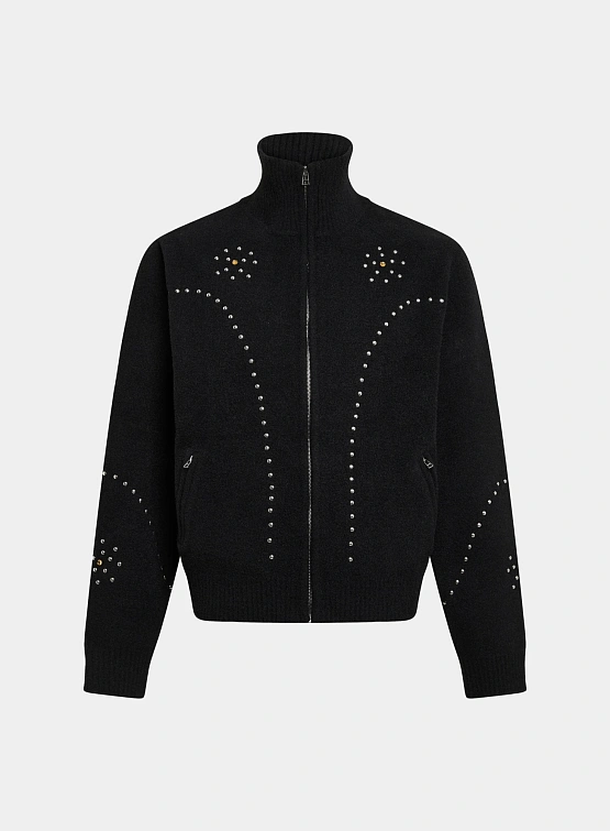 Кардиган Bluemarble Studded Zip-Up Black