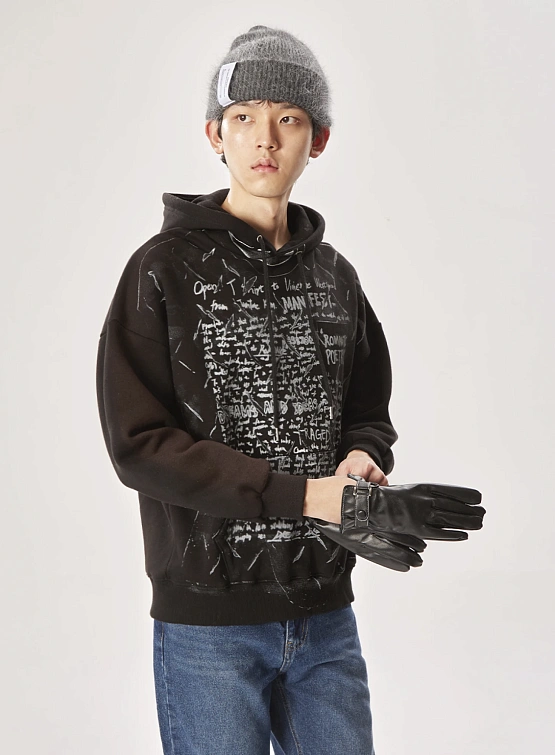 Шапка JUNTAE KIM JTK Artisanal: Angora Grey