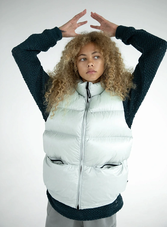 Жилет thisisneverthat Pertex T Down Vest Pale Blue