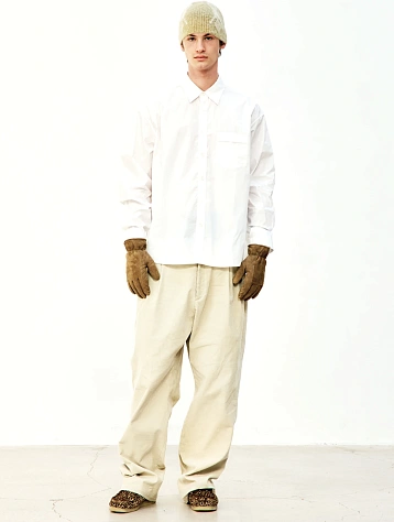 Рубашка COOR Paper Cotton Shirt White