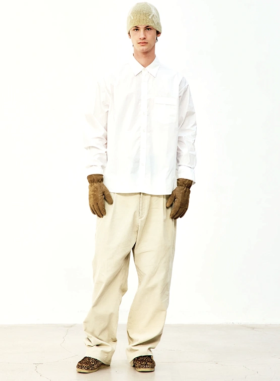 Рубашка COOR Paper Cotton Shirt White