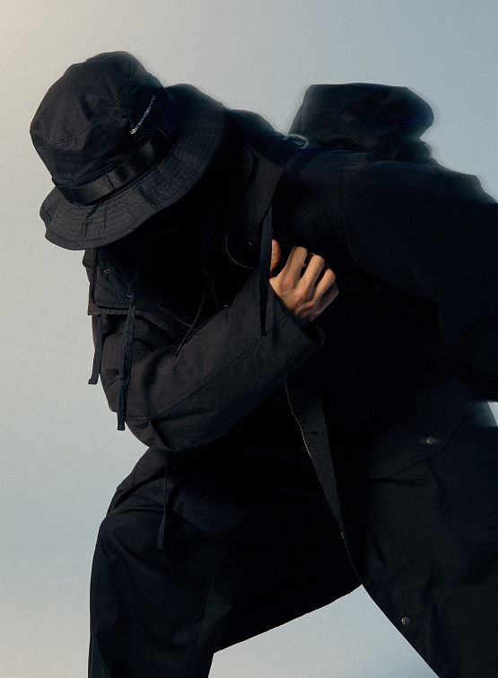 Панама Uniform Bridge Fatigue Jungle Hat Black