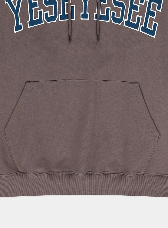 Худи YESEYESEE Arch Logo Hoodie Cocoa