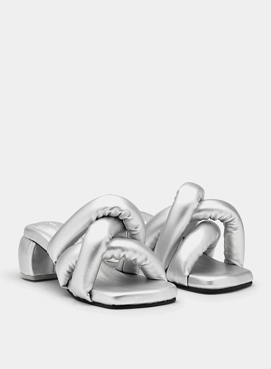 Женские туфли YUME YUME Kitten Sausage Heel Silver