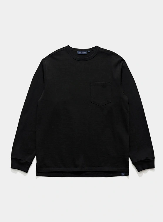 Лонгслив EASTLOGUE PERMANENT One Pocket L/S Black