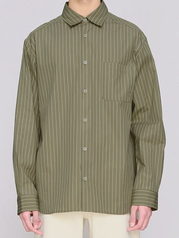Рубашка A.P.C. Malo Shirt Khaki