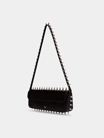 Сумка ABRA Spike Baguette Brown