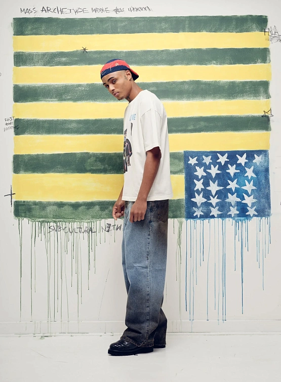 Футболка PIET Illustrated Bone White