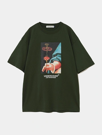 Футболка UNDERCOVER Flower Tee Khaki Green