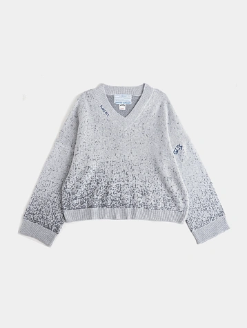 Свитер Jungles Jungles Logo Boxy V Neck Grey