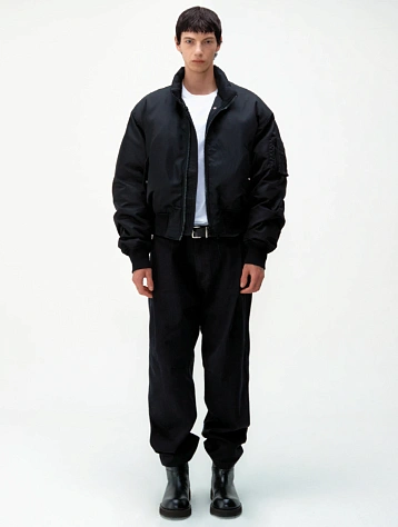 Пуховик COOR Stand Collar Neck Down Puffer Black