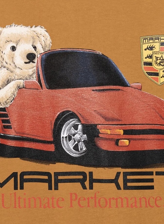 Футболка MARKET Ultimate Performance Bear T-Shirt Earth