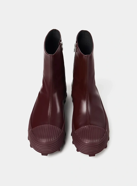 Сапоги CAMPERLAB Traktori Leather Burgundy