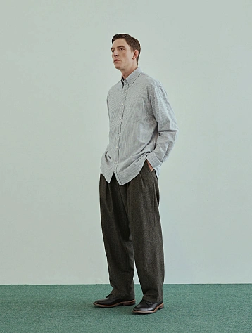 Рубашка Uniform Bridge Oxford Grey