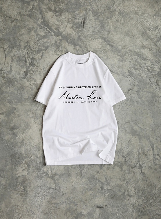 Футболка Martine Rose Classic T-Shirt White